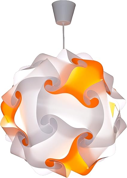 Creativ Lampe Circum Puzzle Kugel Komplett Montiert 15 Farben Zur Auswahl Mit Kabel Und Leuchtmittel Led