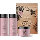Lakmé Teknia Color Stay Travel Pack - 3.4 oz sizes of Color Stay Shampoo, Conditioner & Treatment