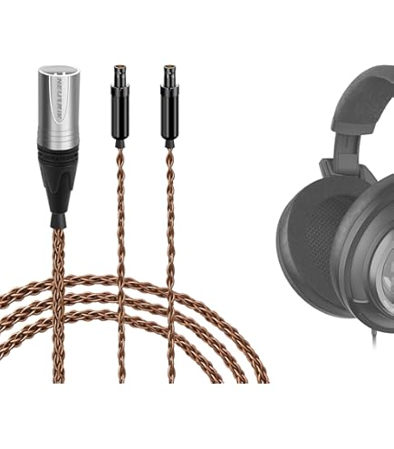 Amazon.com: 4pin XLR Balanced OCC Silver Mixed Audio Cable