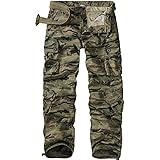 Men's BDU Casual Military Pants, Tactical Wild Army