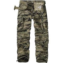 Men's BDU Casual Military Pants, Tactical Wild Army