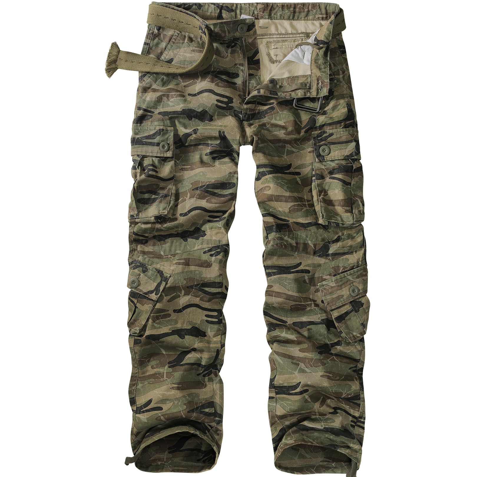Men's BDU Casual Military Pants, Tactical Wild Army