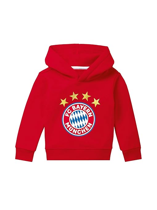 FC Bayern München Hoodie Logo rot Kleinkinder, Kapuzenpullover Kids