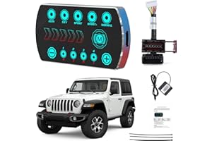 MAIMEIMI Throttle Response Controller 10 Drive Modes Compatible with Dodge Ram 1500 New Body Style,Jeep Wrangler JL Gladiator JT,Nissan Titan Trucks