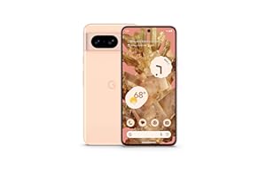 Google Pixel 8 - Unlocked Android Smartphone with Advanced Pixel Camera, 24-Hour Battery, and Powerful Security - Rose - 128 GB