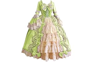 TARIENDY Princess Dress for Women Plus Size Victorian Corset Medieval Dress Renaissance Vintage Lace Costume Party Ball Gown