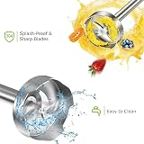 Bonsenkitchen Hand Blender 3 in 1 Immersion Stick Blender 300W Black HB3202 view 5