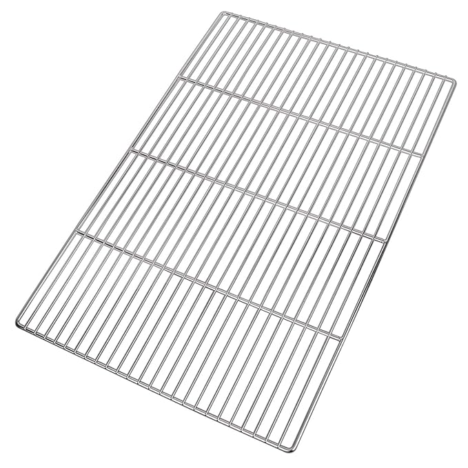 LANEJOY Barbecue Wire Mesh, Stainless Steel BBQ Grill Mat
