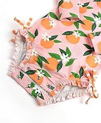 RuffleButts Orange You The Sweetest Long Sleeve One