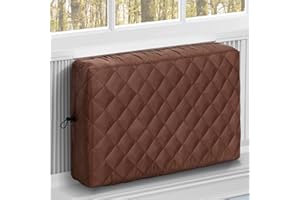 KylinLucky Indoor Air Conditioner Cover AC Cover for Inside Window Unit 17 x 13 x 3 inches(L x H x D),White