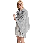 Seasons Comfort 100% Mongolian Luxury Cashmere Shawl - Oversized Pashmina Wraps, Featherlight Scarf, Timeless Design