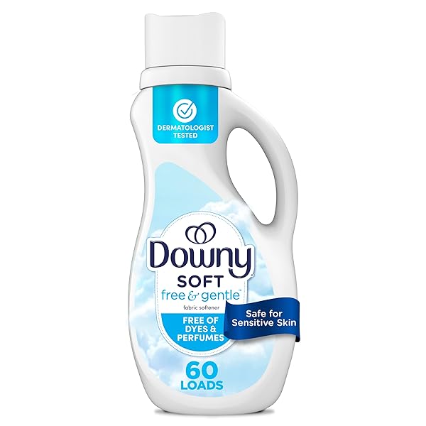 DOWNY FREE & GENTLE LIQUID FABRIC SOFTENER, 44...