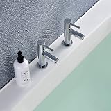 Wasserrhythm Twin Bath Taps Chrome Lead-Free 304 Stainless Steel 1/4 Turn view 8