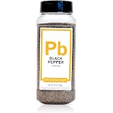 Spiceology Coarse Ground Black Pepper, 16 oz | Bulk Pepper Spices and Seasonings For Beef, Pork, Chicken, Fish, Game, Vegetables
