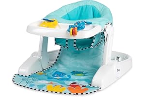 Baby Einstein Sea of Support 2-in-1 Sit-Up Floor Seat, with Removable Tray and Toys