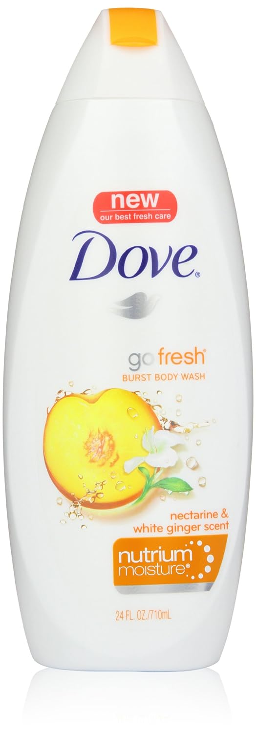 Dove go fresh, Burst Body Wash, nectarine&white ginger