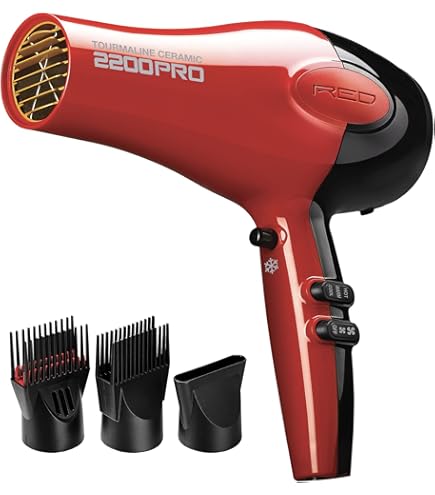 Amazon.com : RED by Kiss Tourmaline Ceramic 2200W PRO