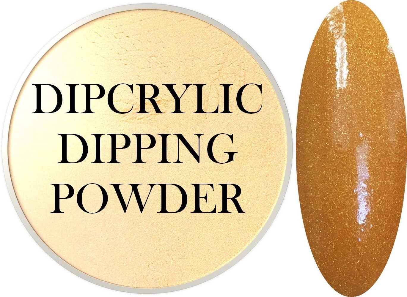 SHEBA NAILS Dipcrylic Dip Dipping Powder CURRY - 1oz Jar