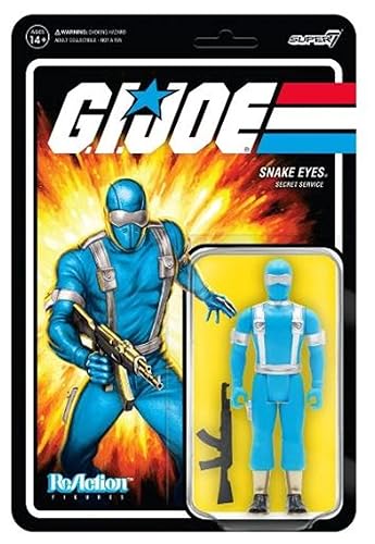 Super Joe Reaction Figures Wave Snake Eyes Secret Service