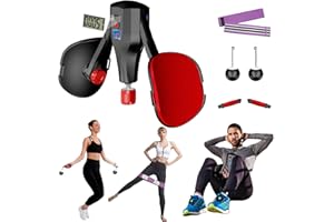 ARJEOU 4 in 1 Thigh Master, 0-60 KG Resistance Kegel Trainer Pro with 4 Replaceable Accessories, Thigh Trainer Toner Thigh Exerciser for Training The Inner Thighs, Arms and Buttocks