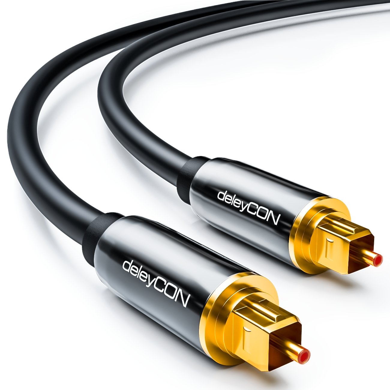 deleyCON 1m Optical Digital Audio Cable S Amazon.co.uk Electronics