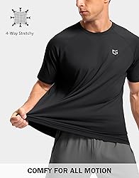 G Gradual Men's Workout Athletic T-Shirts Moisture
