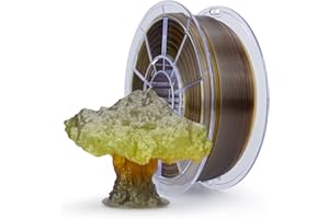 ZIRO 3D Printer Filament,Translucent PLA Filament 1.75mm,Multicolor Rainbow PLA Filament,1KG/2.2lb,Season Series - Autumn