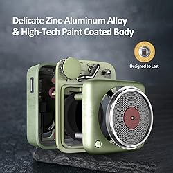 Muzen Mini Bluetooth Speaker, Button Small Cute