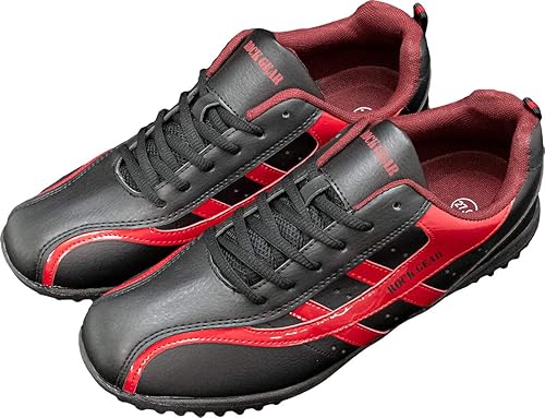 Amazon ロックギア ゴルフ シューズ メンズ スパイクレス ウォーキングシューズ Puレザー Rg710 ゴルフ