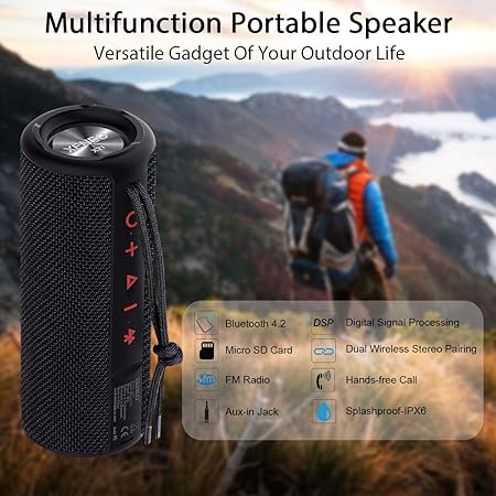 xeneo x21 portable outdoor wireless bluetooth speaker