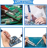 Youmile Solder Sucker Desoldering Pump Tool Kit w/ Wick & Spare Nozzles for view 6