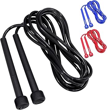 RDX Saltar Cuerda Ajustable PVC Saltar Velocidad MMA Boxeo Perder Gimnasio Peso Gimnasia Fitness Saltar Metal Cable Entrenamiento Ejercicio ...