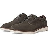 Nunn Bush Mens Griff Plain Toe Oxford Lightweight and Comfortable for All Occasions Suede Lace Up