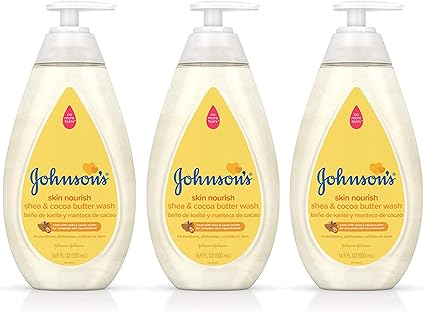 johnson's skin nourish shea and cocoa butter lotion