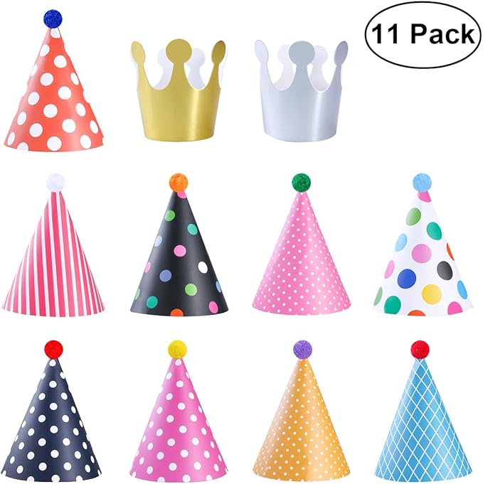 1. Geburtstag Filz Hut Mini Party Hut für Jungen und Mädchen Kinder Fotoshooting