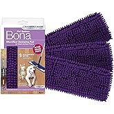Bona Pet System Microfiber Sweeping Pads for Multi-Surface Floors - 3 Count