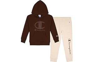 Champion Boys Jogger Set Fleece Hoodie and Sweatpants Tracksuit