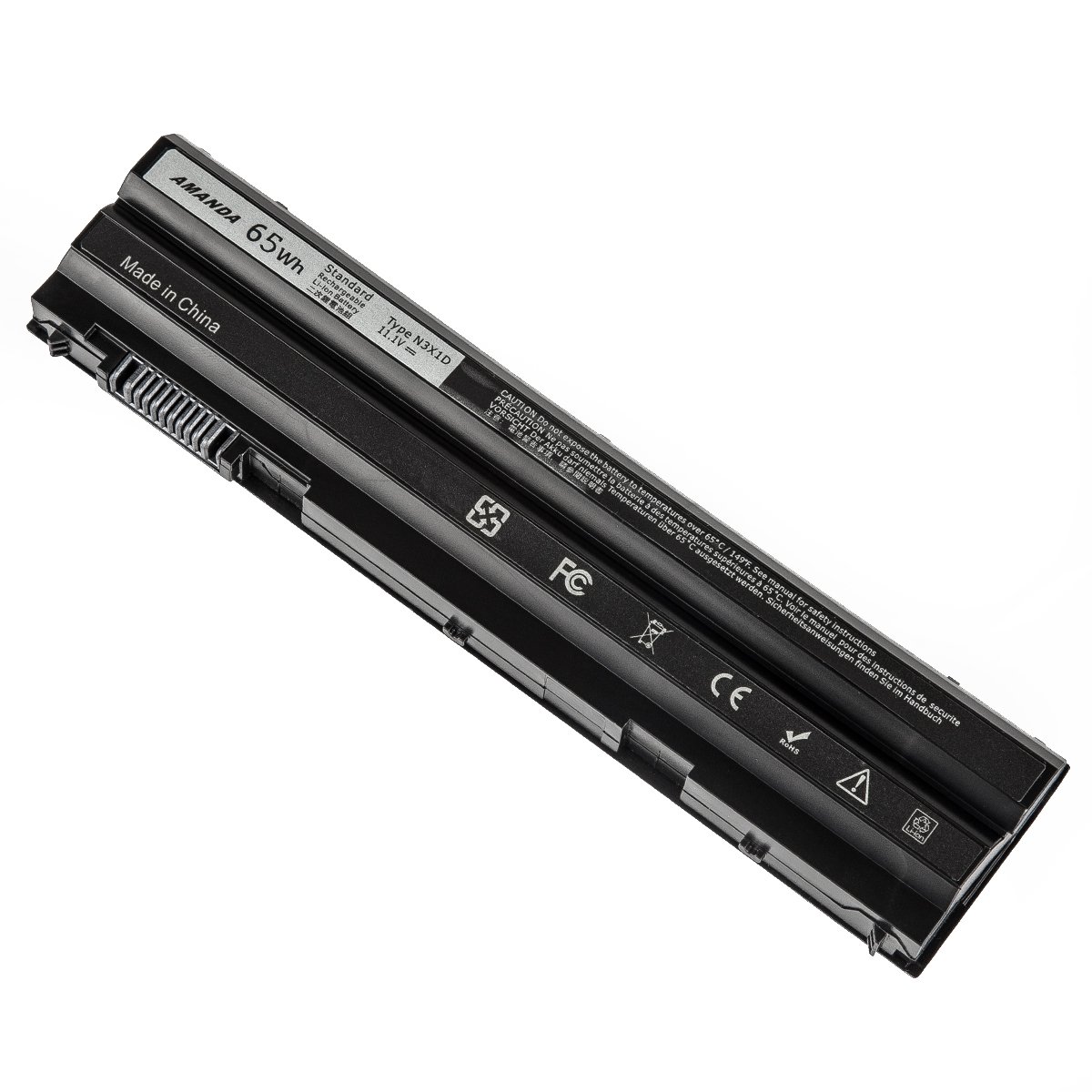 Bateria N3X1D 11.1V 65Wh Compatible Dell Latitude E6540 E6440 E5530 E5430 E6520 E6420 Precision M2800 Series 6 celdas