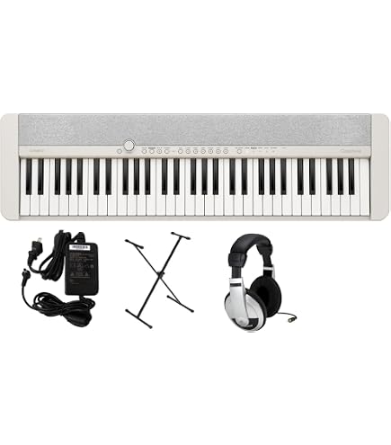 Amazon.com: Casio CT-S1 Casiotone 76-Key Portable Keyboard - White