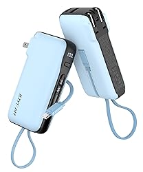 JOYFAR Portable Charger with Built-in USB-C Cable