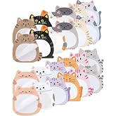 Mr. Pen- Bulk Cute Cat Sticky Notes, 24 Pads, 720 Sheets | Animal Sticky Notes, Cartoon Memo Pads, Self-Stick Note Pad for Office, School, Home, Study &amp; Organization