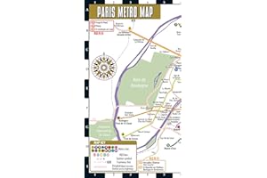 Streetwise Paris Metro Map