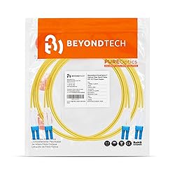 BEYONDTECH LC to LC Fiber Patch Cable Single Mode
