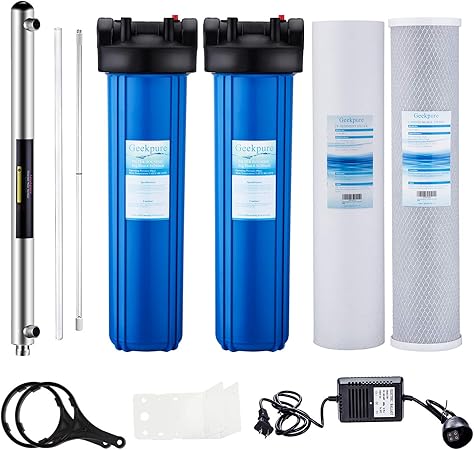 Replacement Quartz Sleeve For 12 GPM UV Water Purifier - 37 Inches Long, Fits Whole House Sterilizer Systems