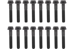 XtremeAmazing Exhaust Manifold Bolt Screw Kit for Ford F250 F350 7.3L Powerstroke Diesel Engine Pack of 16