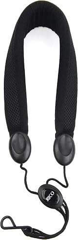 D'Addario Rico Padded Sax Strap Tenor/Baritone with Curved Metal Hook view 1