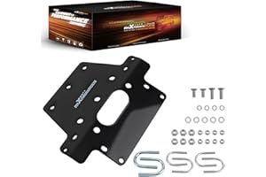 maXpeedingrods Winch Mount Kit for Honda TRX420 Rancher 2x4 (TE/TM), 4x4 (FA/FE/FPA/FPE/FPM/FM/PG) 2007-2013 Winch Mounting Plate