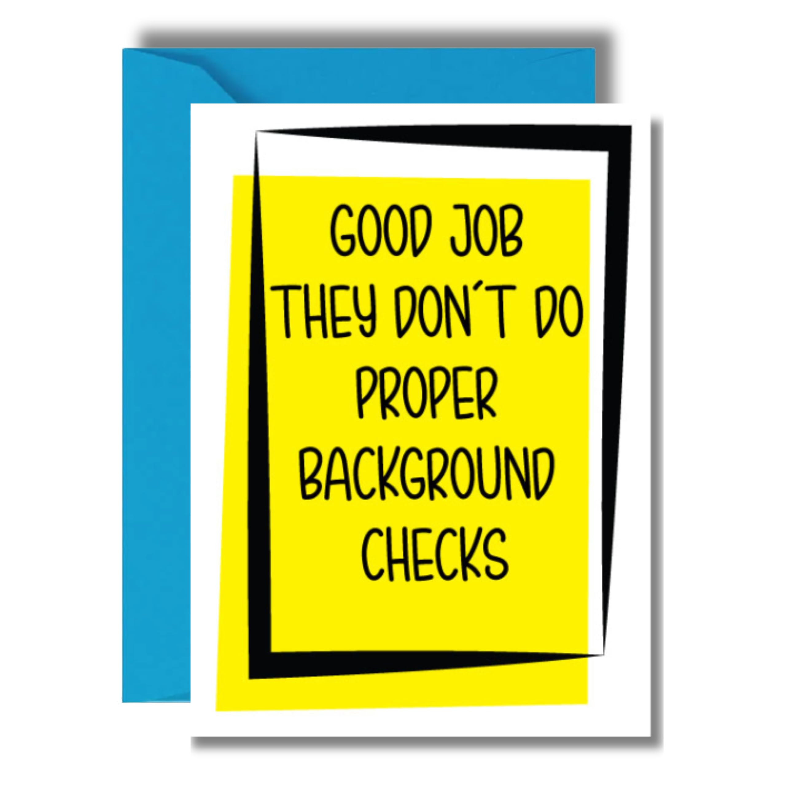 Funny New Job Card For Colleague Friend Promotion Celebration Rude Humour Work Achievement Congratulations Greeting Card N12