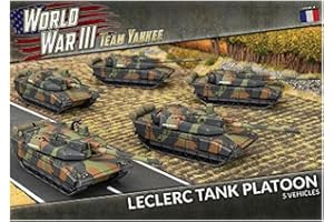 Team Yankee: French Leclerc Tank Platoon (x5)