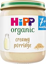 HiPP Organic Creamy Porridge Baby Food Jar 7+ Months 160g Pack 6